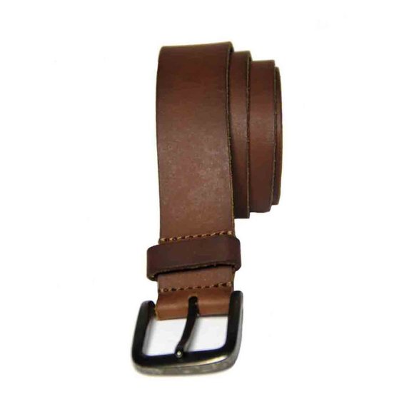 Timberland Genuine Leather Belt Casual Brown Men's Size 32 - Picture 2 of 2